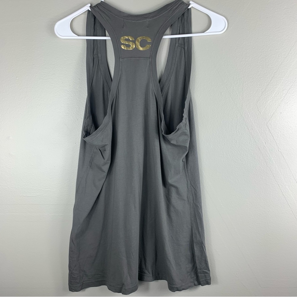 Soulcycle | Gray Sleeveless Workout Tank Top | Large